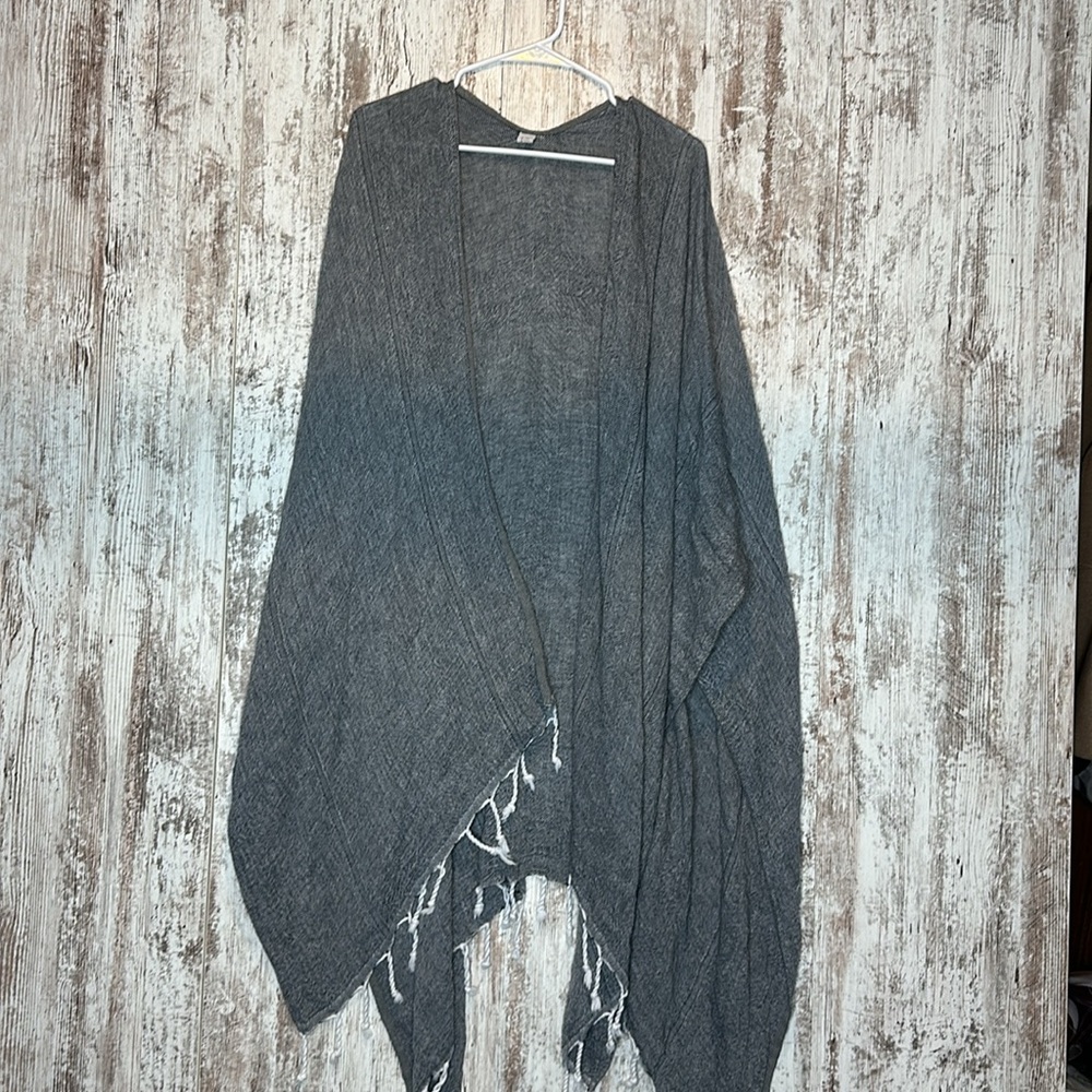 Mersea Beach Wrap Poncho One Size Fits Most